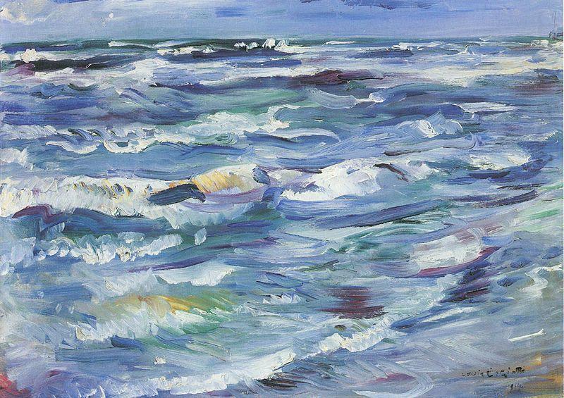 Meer bei La Spezia, Lovis Corinth